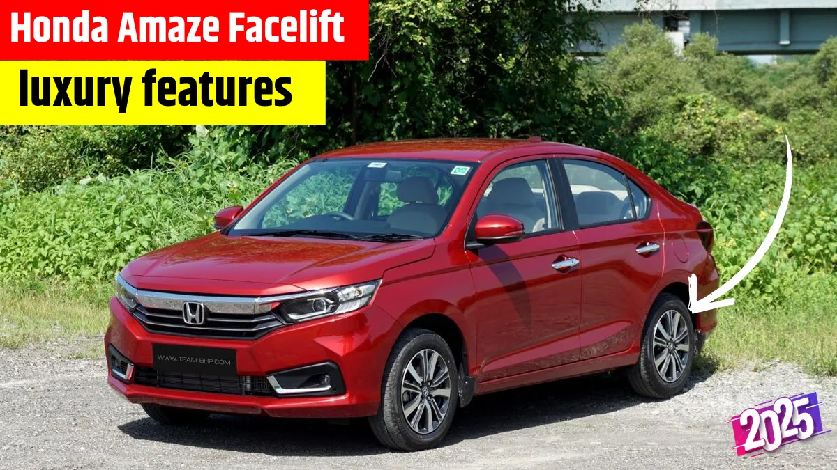 Honda Amaze Facelift 2025